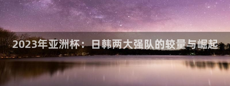 世界杯直播免费观看：2023年亚洲杯：日韩两大强队的较量与崛起