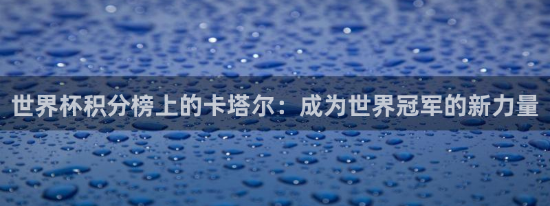 免费足球比赛直播高清：世界杯积分榜上的卡塔尔：成为世界冠军的新力量